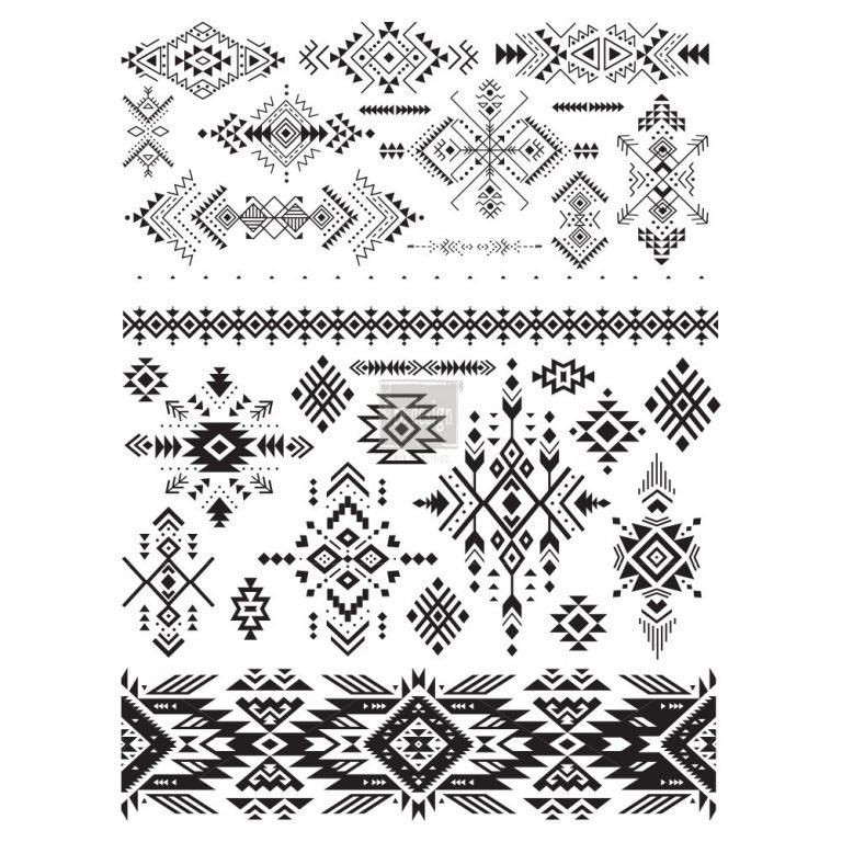 Redesign Décor Transfers® - Folk I size 24"x 32"