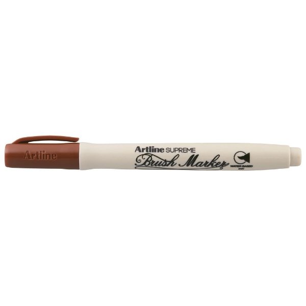 Artline Supreme Brush Marker Brown