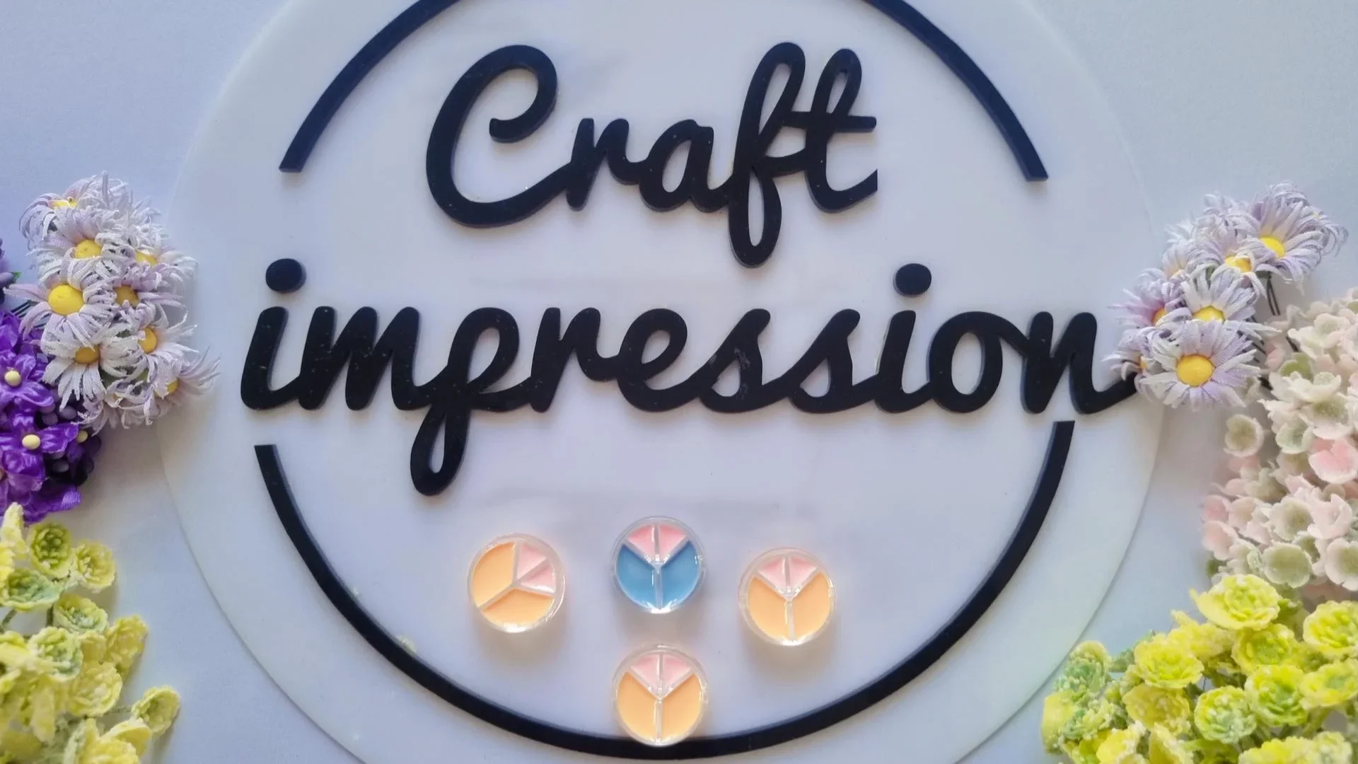 Transperent Acrylic Circle beads