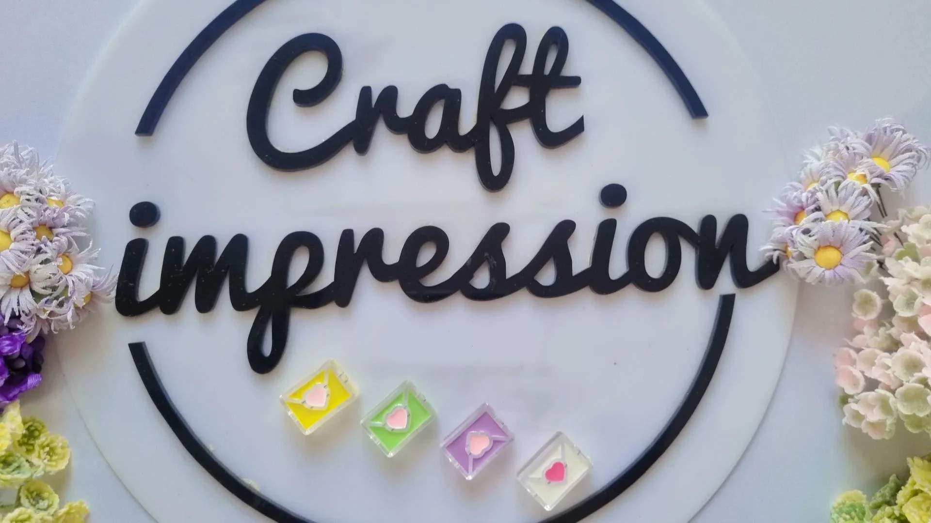 Transperent Acrylic Message beads