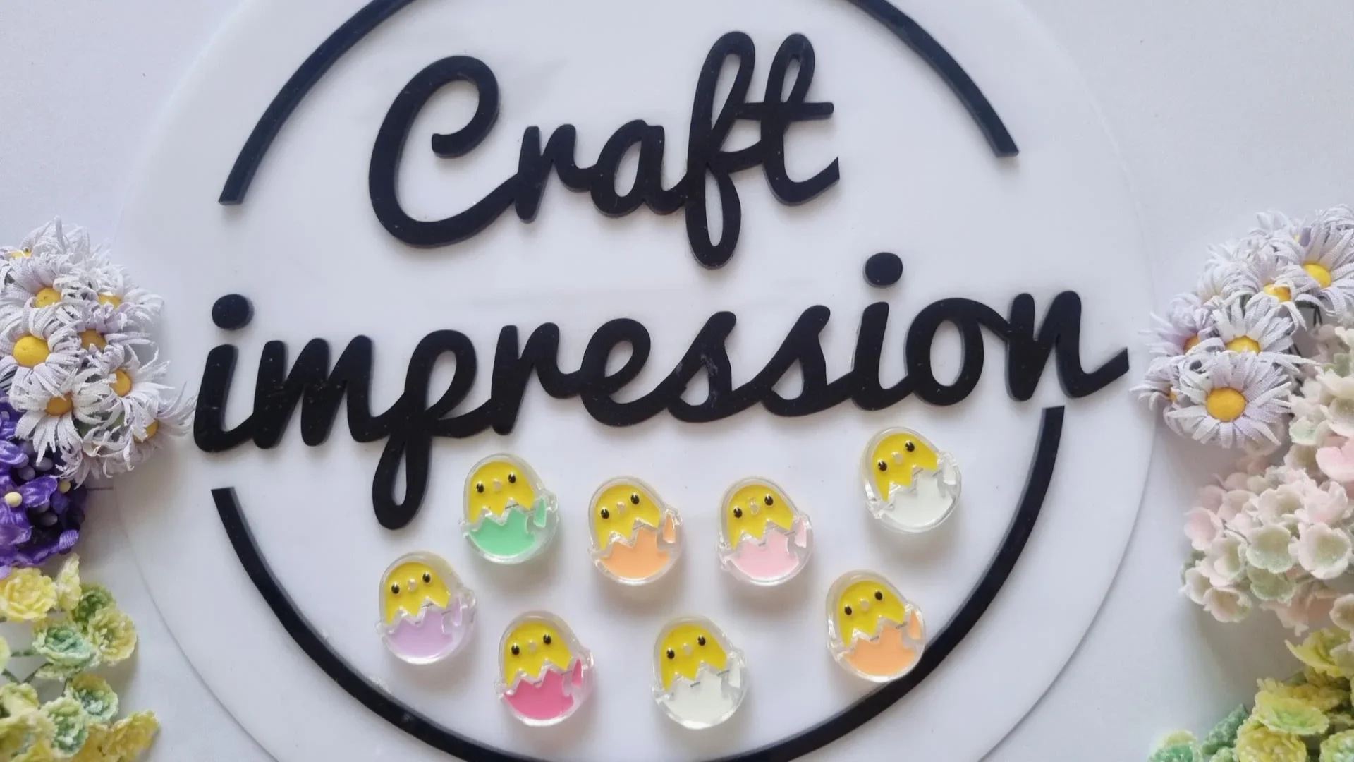 Transperent Acrylic Egg beads