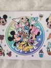 Waterproof Cup wraps Transfer Stickers Mickey & Co.
