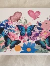 Waterproof Cup wraps Transfer Stickers Butterfly Garden