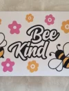 Waterproof Cup wraps Transfer Stickers Bee Kind