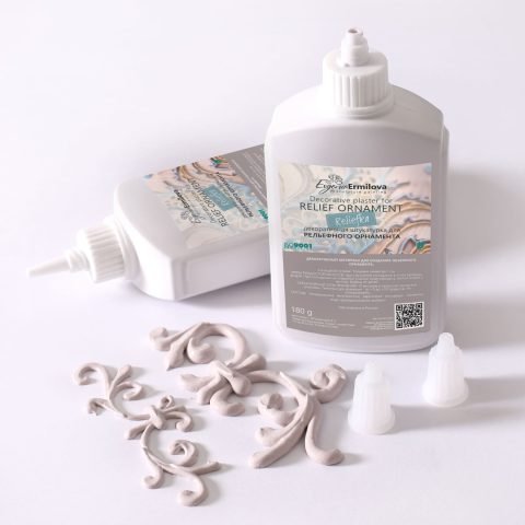 Decorative sculpture painting Relief Ornament Latte 0.180kg