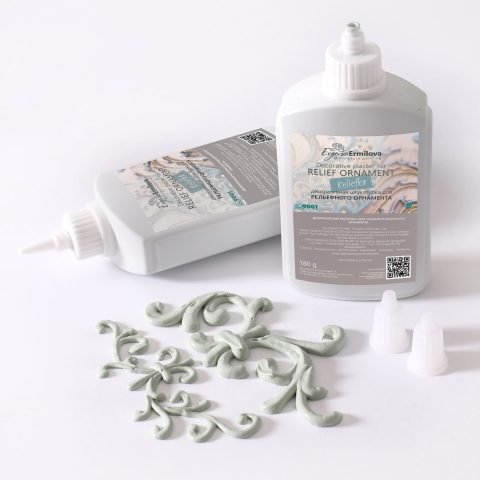 Decorative sculpture painting Relief Ornament Sage 0.180kg