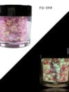 Luminous Flakes Sequince Neon (Bubble Gum) Glow In Dark