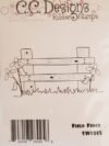 Field Fence Rubber Stamp