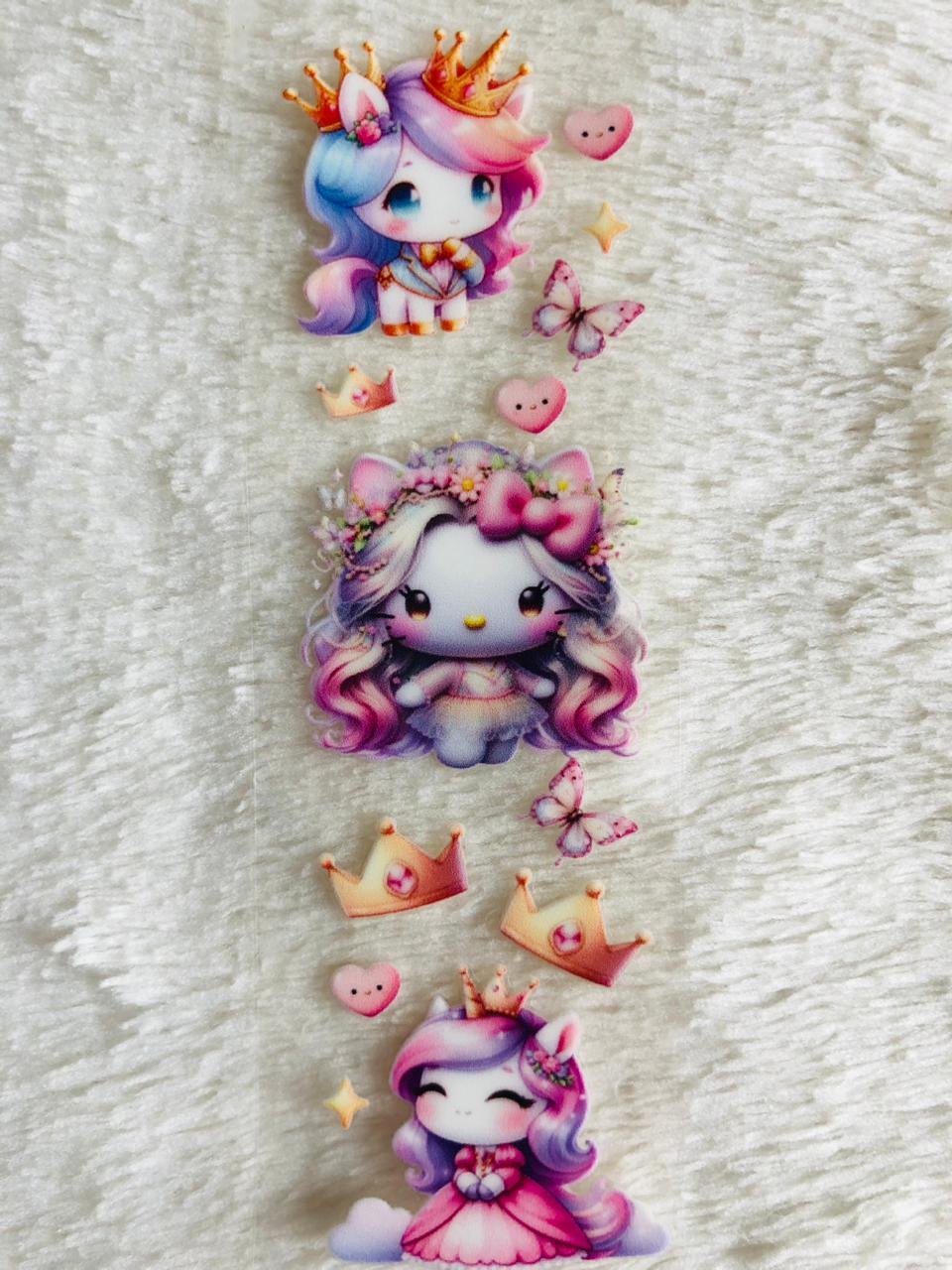 Princess Doll - Pen Waterproof Sticker