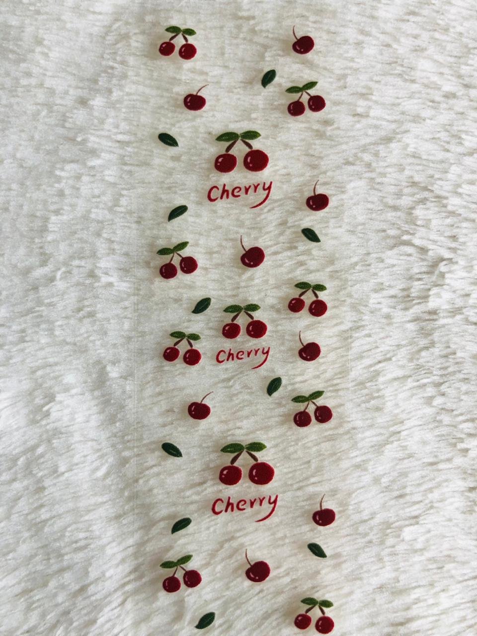 Cherry - Pen Waterproof Sticker