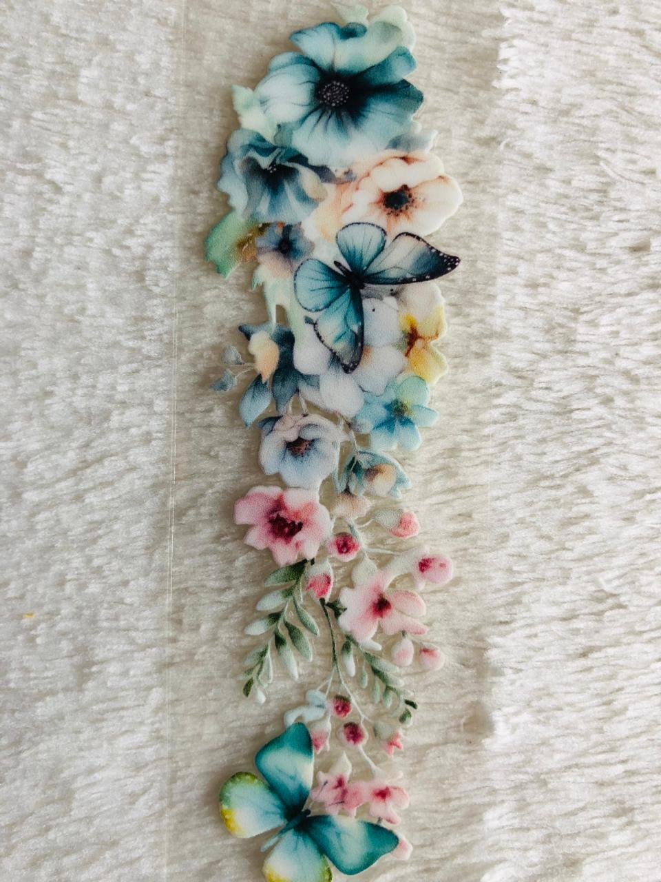 Flowers - Pen Waterproof Sticker