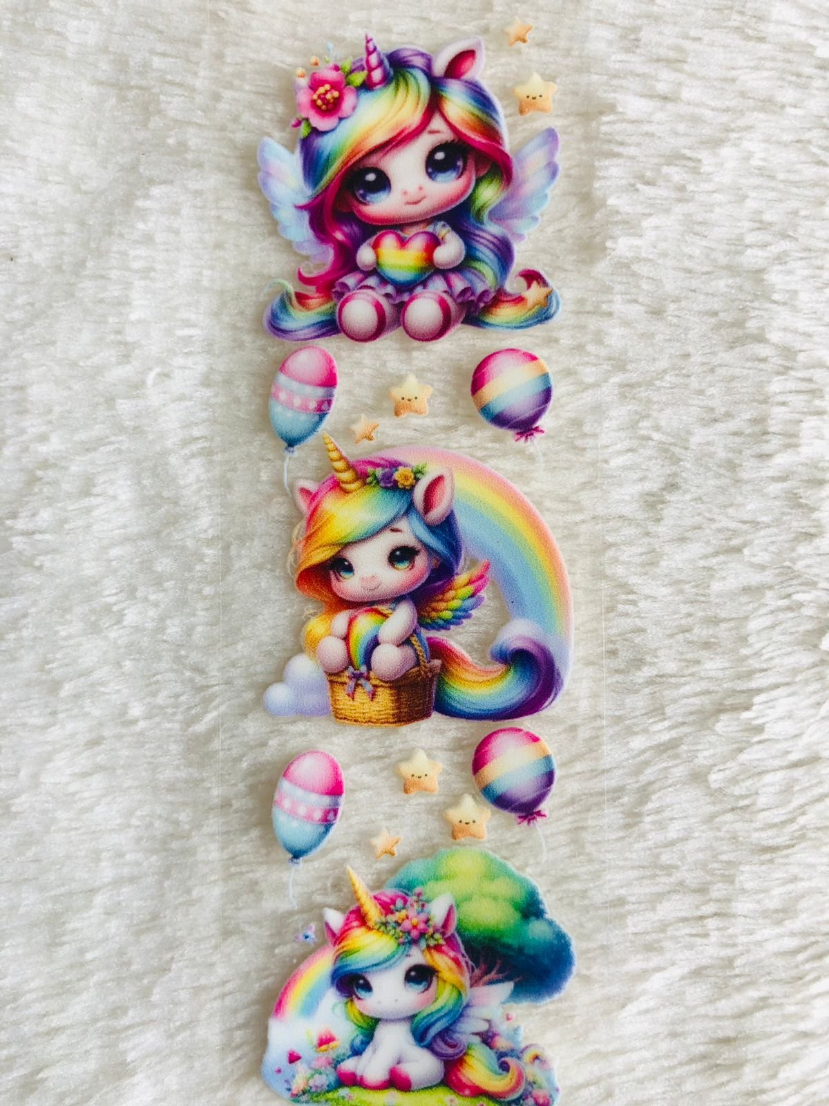 Girl Unicorns - Pen Waterproof Sticker