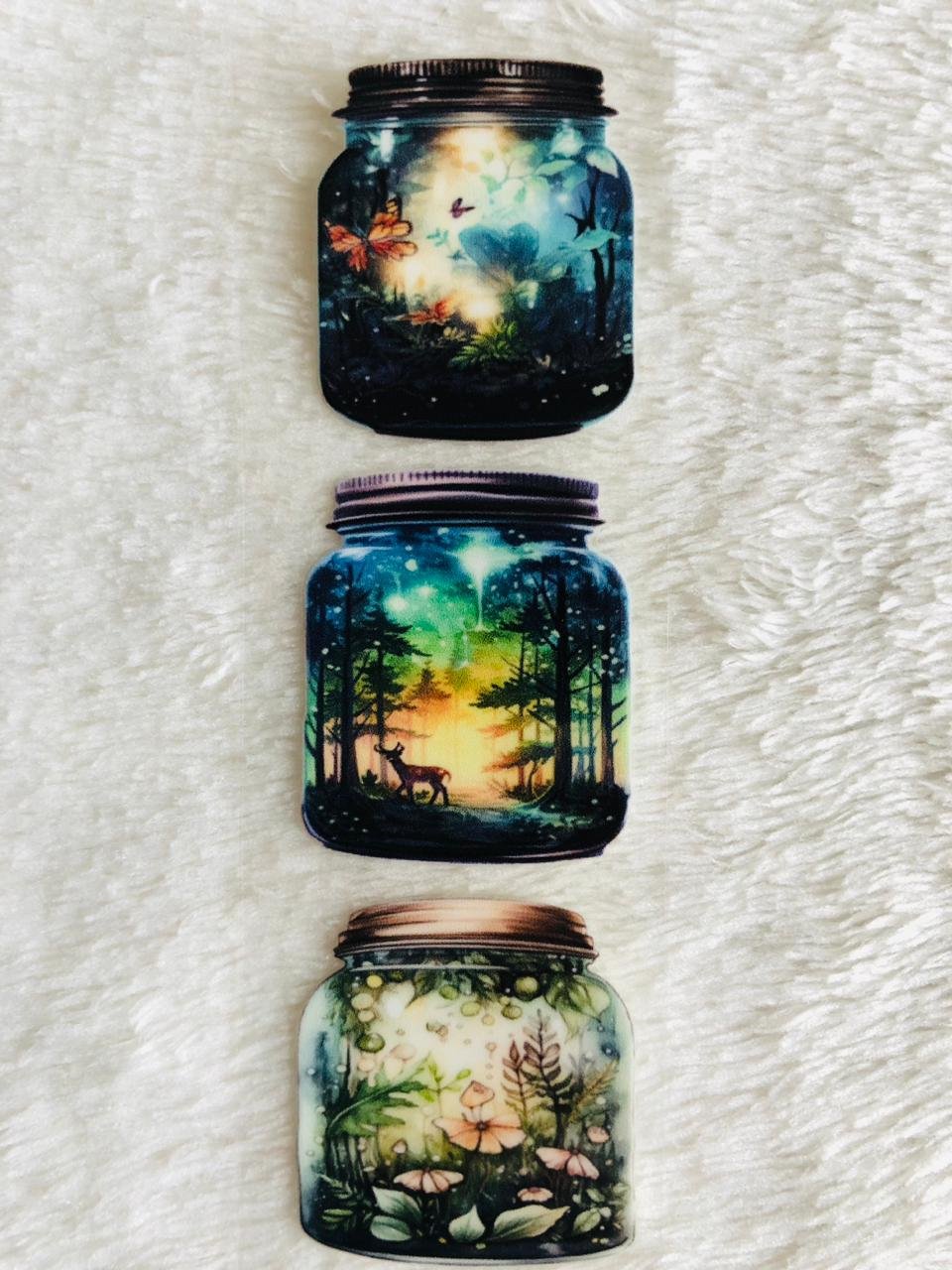 Wishing Bottle - Pen Waterproof Sticker