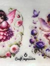 Pink & Purple Faires (Big) - Waterproof Sticker