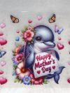 Baby Dolphin Mothers Day - Waterproof Sticker