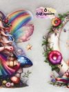 Rainbow Faries -1 - Waterproof Sticker