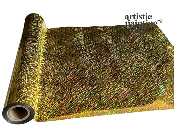 Confetti - Gold Foil - Roll (12-inch*3ft.)/Gold/Confetti - Image 2