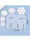 5 flower resin silicon mold