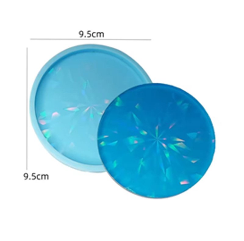 Holographic Coster round 9.5CM mold