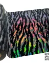 Wild child Hologram Foil - Roll (12-inch*3ft)/Silver/Animal Print