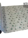 Elsa Snowflake Hologram Foil - Roll (12-inch*3ft) Trasparent/Sparkle
